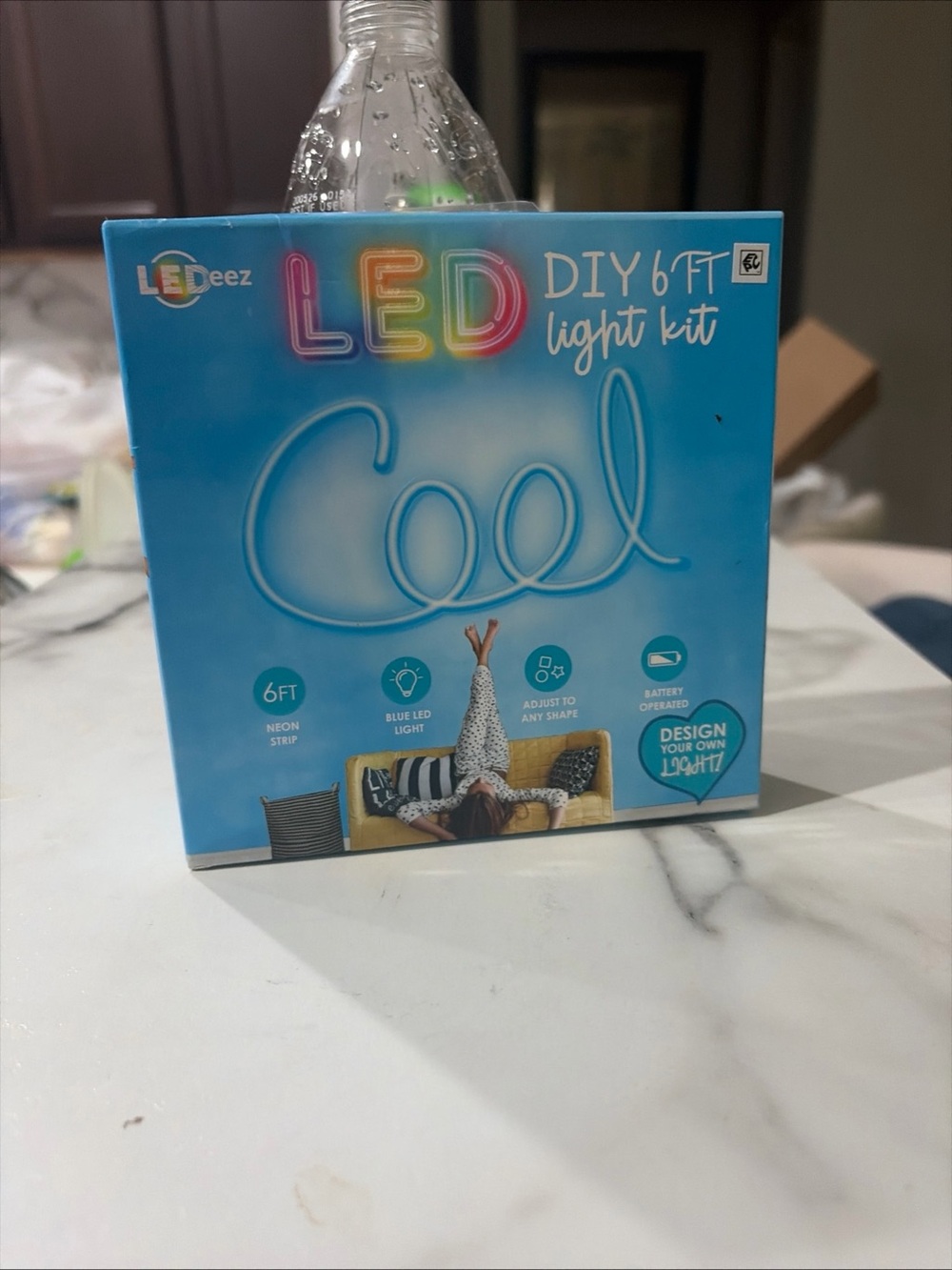 LED Deez DIY 6FT Light Kit - Blue Cool Neon Strip